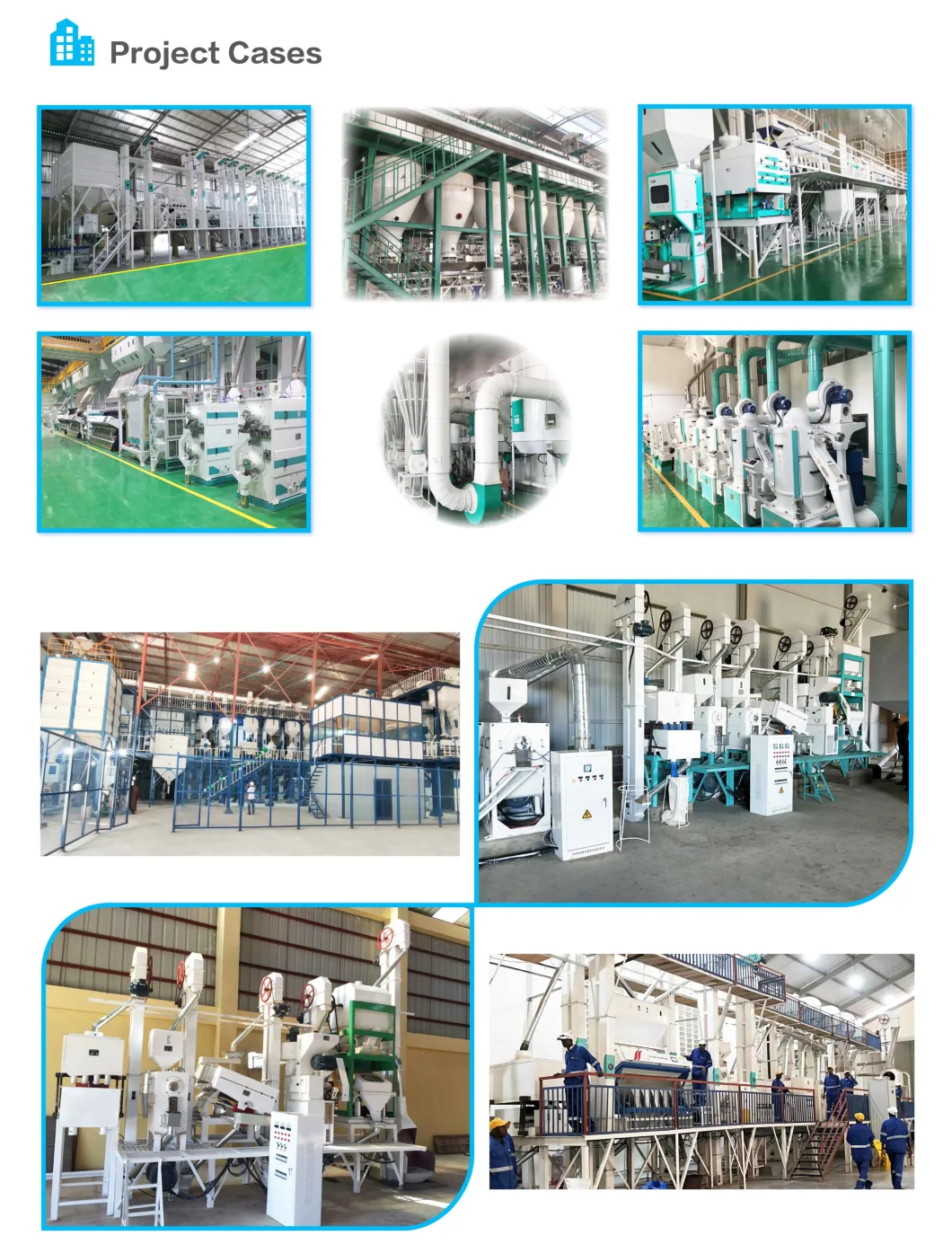 30-40t/D Integrated Rice Mill Unit Modern Automatic Complete Set Rice Milling Processing Destoner Machine Combined Rice Mill Machine