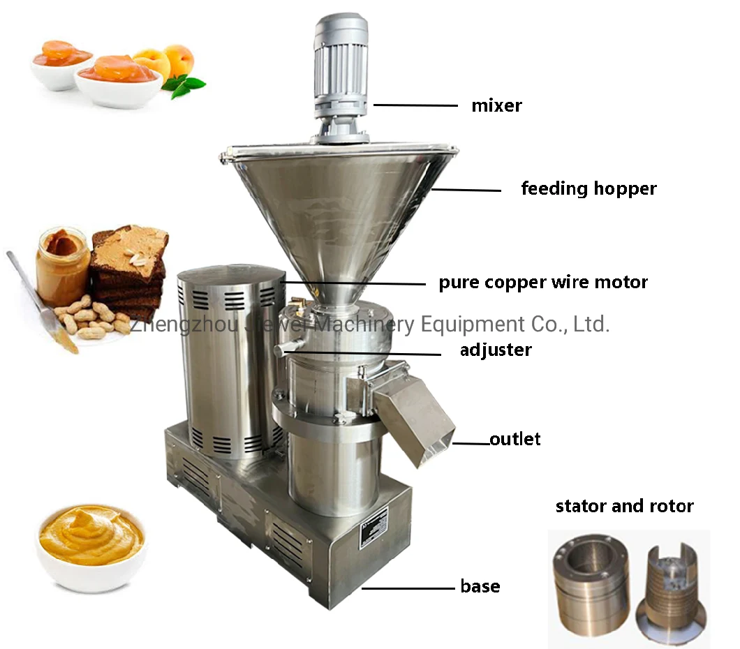 Professional Manufacture Peanut Butter Machine Peanut Butter Machinetomato Ketchup Making Machine Colloid Mill Machine