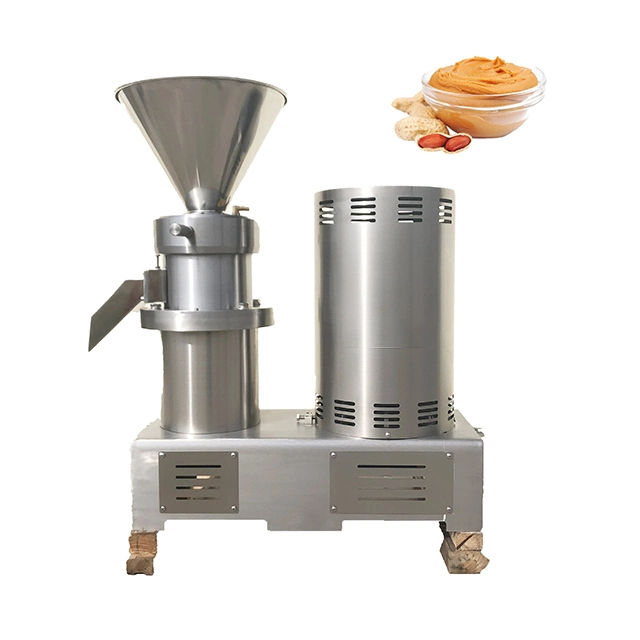 Small Scale Peanut Butter Grinding Colloid Mill Processing Making Machine