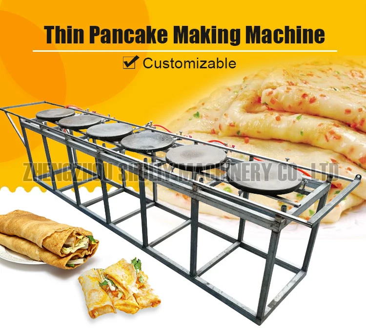Hot Selling Tortilla Press Machine Chapati Pancake Maker Machine for Tortilla