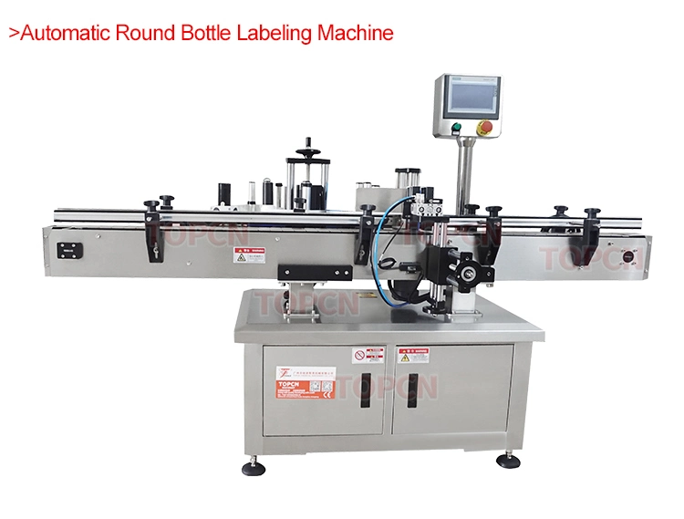 Automatic Bottle Cream Juice Pure Water Bottling Liquid Filling Capping Labeling Packing Machine Chemical Dairy Beverage Food Peanut Butter Packaging Machines