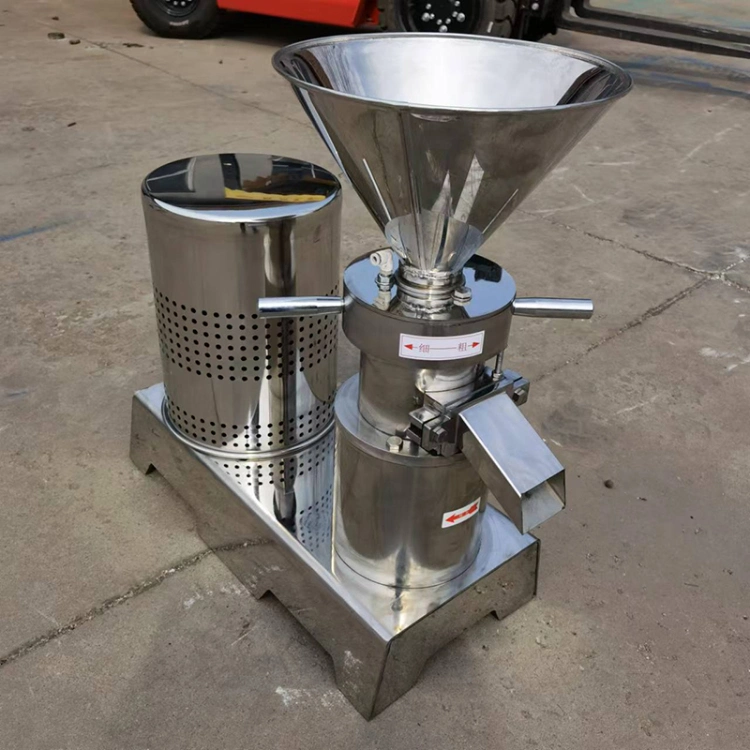 Small Scale Peanut Butter Grinding Colloid Mill Processing Making Machine