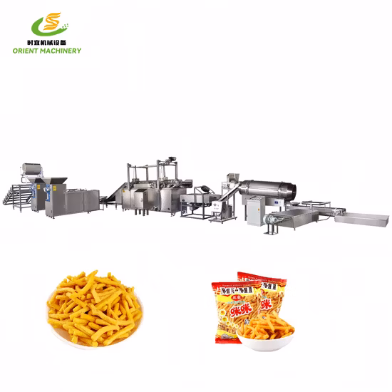 Automatic Fried Wheat Flour Snacks Making Machine