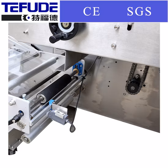 Tefude Pillow Bag Horizontal High-Speed Pita Bread Packaging Machine Tortilla Flow Wrapping Machine