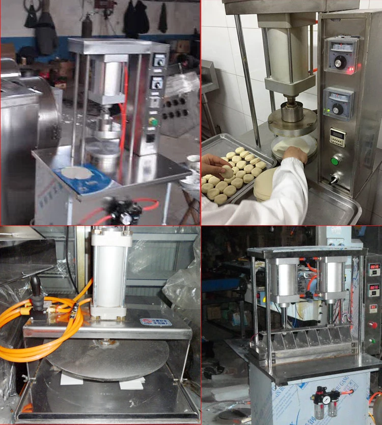 Zhengzhou Hongle Standard Export Wooden Box Tortilla Press Machine Roti Type Maker with CE