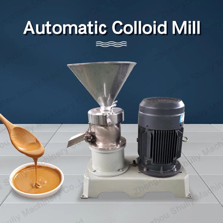 Almond Colloid Mill Peanut Butter Machine in Kenya Tahini Making Machinery