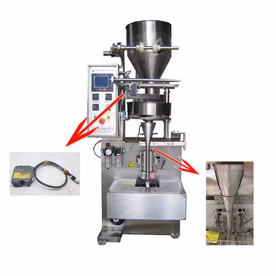 Automatic Coffee/Milk/Tea/Soybean/Juice/Ice/Sugar/Salt/Rice/Seasoning/Chemical/Flour/Protein Powder Packing Machine 1-15kg P620