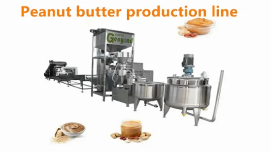 Tahini and Halva Production Line/Peanut Butter Making Machine