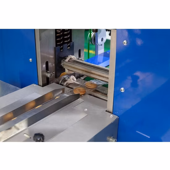 Landpack Lp-350b Automatic Wafer Biscuits Cake Pita Bread Packaging Packing Machinery Machine