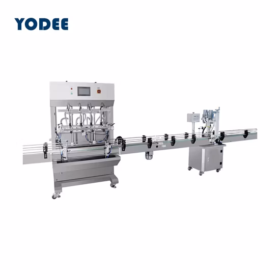 Automatic Strawberry Jam/Cheese/Honey/ Peanut Butter/ Sesame Sauce Paste Blister Filling Packing Labeling Capping Sealing Machine