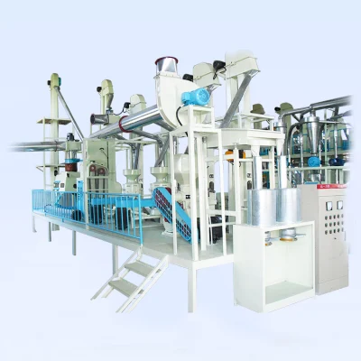 Industrial Maize Corn Flour Mill Plant Corn Meal Semolina Processing Machine
