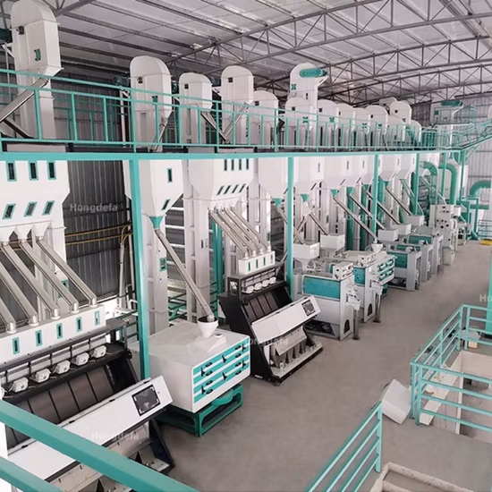 30-40t/D Integrated Rice Mill Unit Modern Automatic Complete Set Rice Milling Processing Destoner Machine Combined Rice Mill Machine
