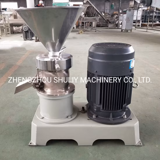 Almond Colloid Mill Peanut Butter Machine in Kenya Tahini Making Machinery