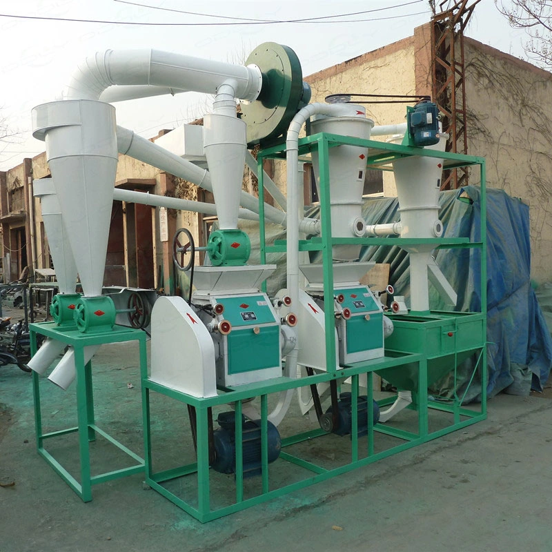 5/10/15/20 Ton Automatic Wheat Flour Mill Milling Plant Maize Grain Production Machines with Price