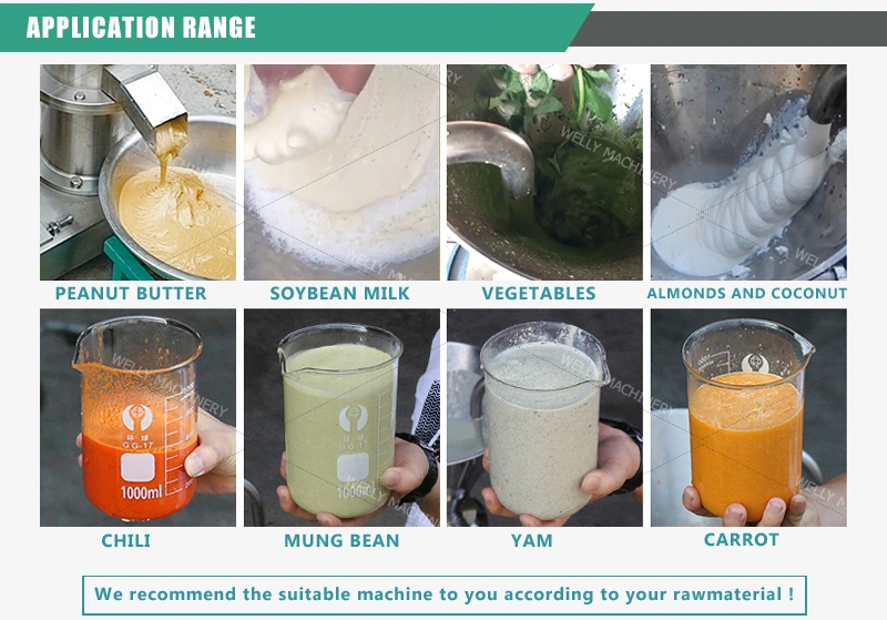 CE Approved Paste Sauce Making Machine Sesame Tahini Grinding Machine Almond Grinding Machine