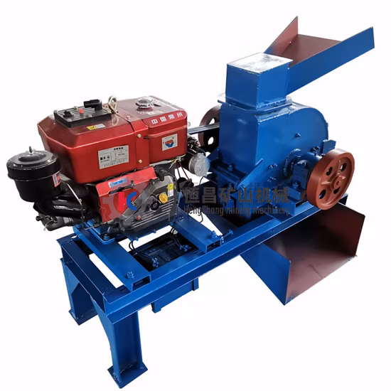 Small Capacity Gold Mining Machinery Stone Hammer Mill Crusher Gold Rock Hammer Mill for 2mm Discharge