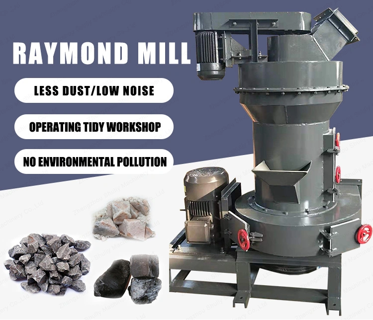 Mineral Stone Micro Powder Grinding Vertical Raymond Mill Gypsum Powder Making Machine