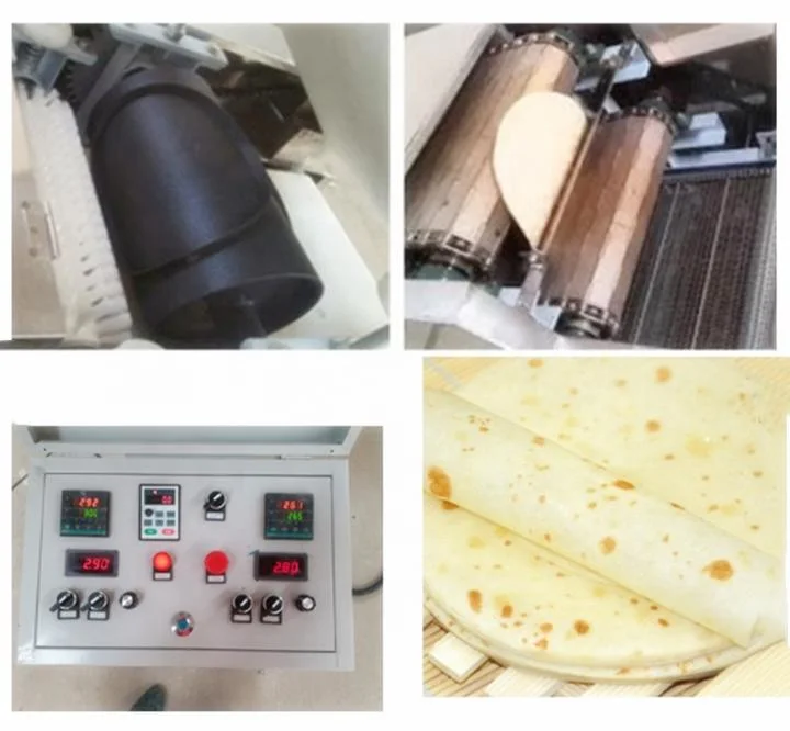 Pita, Chapati, Tortilla, Arabic Bread, Paratha, Roti Making Machine Bread Molding Machine