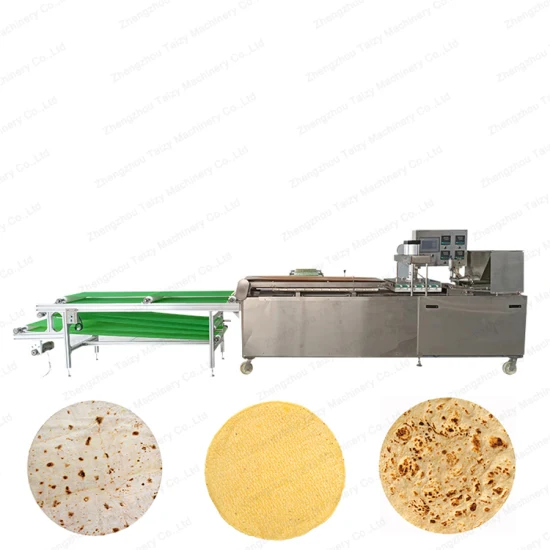Fully Automatic Chapati Roti Machines Corn Tortilla Making Machine