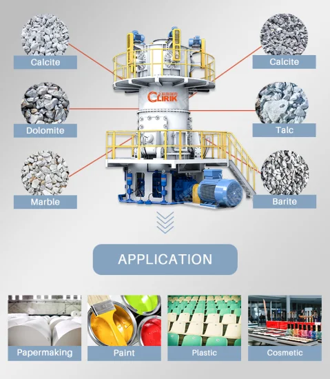 Stone Pulverizer Micronizer Powder Making Machine Grinding Mill for Calcium Carbonate Powder Production Line