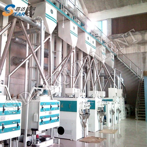 100 Tons Automatic Rice Milling Machine Complete Set Commercial Rice Mill Machine