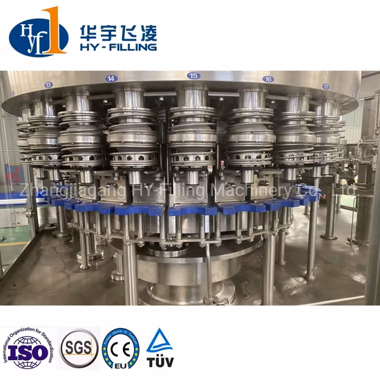 Rotary Automatic Filling Machine Yogurt Milk Full Automatic Dairy Beverage/ Yogurt/ Soybean Beverage Milk Drink Rinsing Filling Dairy Drink Machine