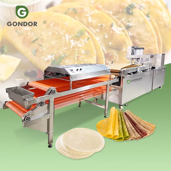 Corn Tortilla Making Machine Fully Automatic Bread Crust Chapati Making Machine