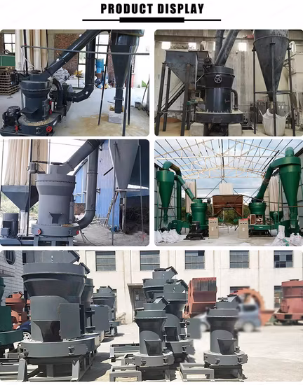 Mineral Stone Micro Powder Grinding Vertical Raymond Mill Gypsum Powder Making Machine