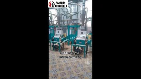 20t/D Wheat Flour Mill Machine Corn Flour Milling Machine Grain Flour Processing Machine Wheat Flour Grinding Machine Maize Flour Making Machine