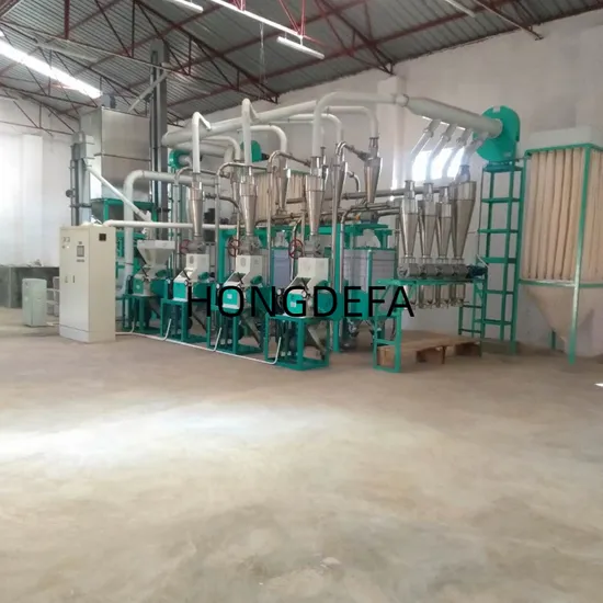 2023 New Automatic 5t-500tons Maize Milling Machine