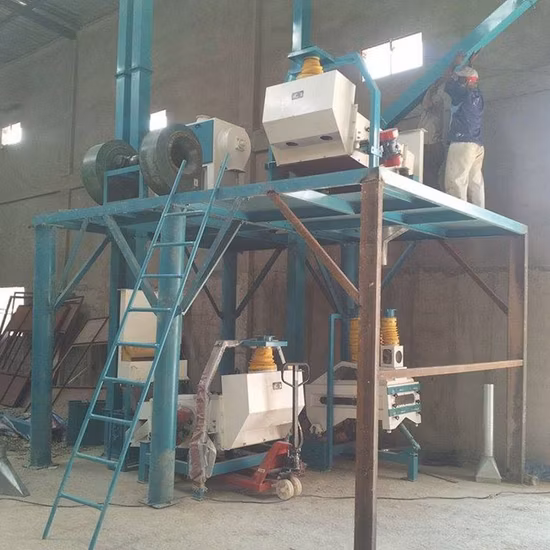 Complete 5-500t/24h Wheat Maize Corn Flour Mill Milling Machine